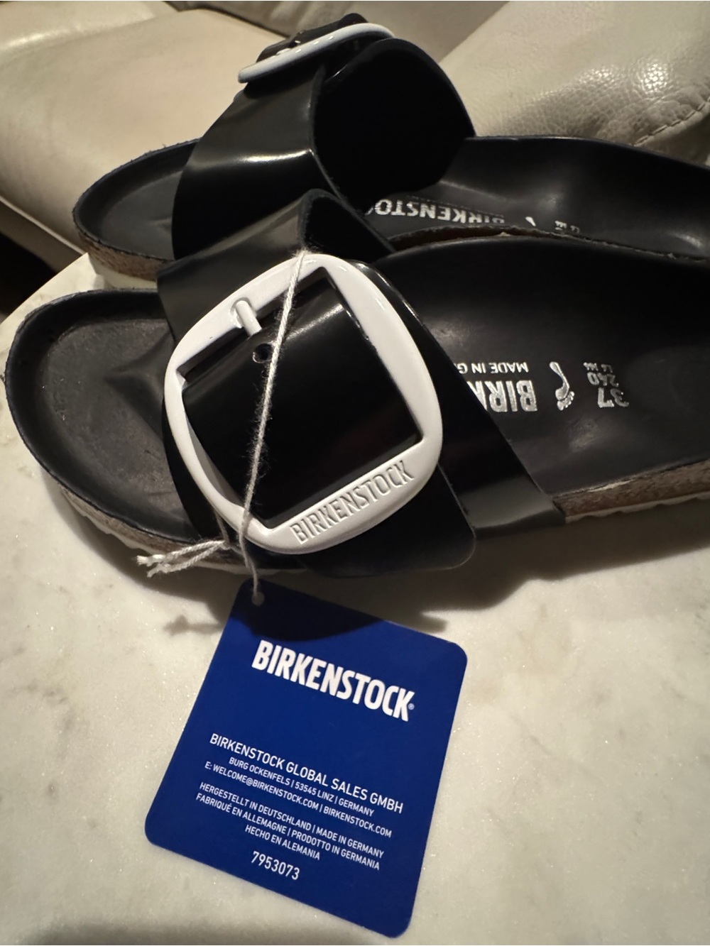 Birkenstock Madrid big buckle sandals Sz 7 - Picture 4 of 5